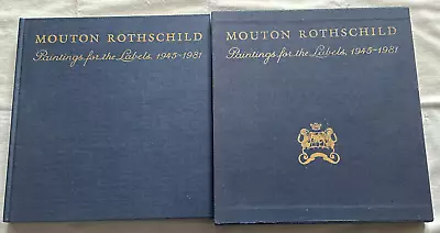 Mouton Rothschild Paintings For The Labels 1945-1981 TRUE 1st Ed/Print 1983 Book • $499.99
