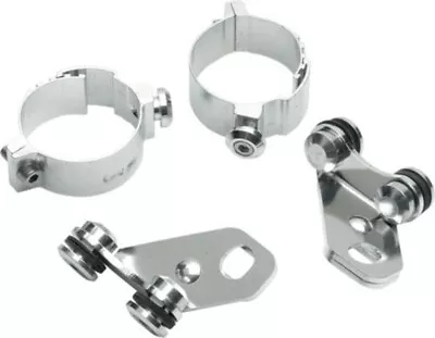 $56.95 • Buy Memphis Shades Lowers Hardware Mount Kit For Harley V-Rod & Dyna Wide Glide