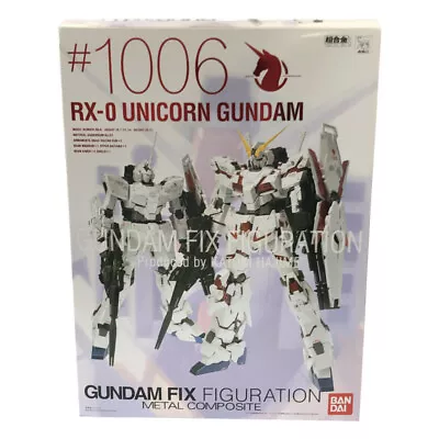 Mobile Suit Gundam UC RX-0 Unicorn FIX FIGURATION METAL COMPOSITE Bandai Figure • $210.19