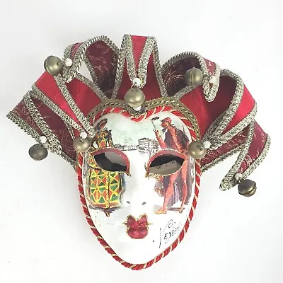 Venice Mask Maschera Del Galeone Art Craft Vintage Italy Original Collectable • $42.49