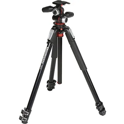 Manfrotto MK055XPRO3-3W Aluminum Tripod With 3-Way Pan/Tilt Head • $379