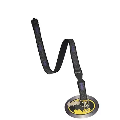 $7.99 • Buy Batman Glitter Lanyard And Metal Key Fab DC Comics 