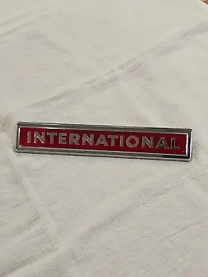 1968-1971 IH International Red Emblem Grille 11810-1 / 2754222-R1 Truck Scout #C • $99