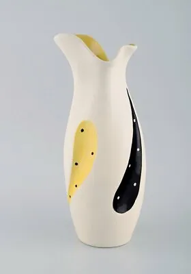 Burleigh Ware England. Vase In Glazed Ceramics. Modernist Design Mid 20th C. • $300