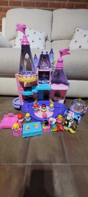 £12.50 • Buy Fisher Price Little People Disney Princess Songs Castle 14 Princess & Carriage