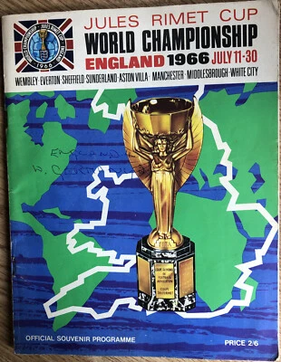 £4.99 • Buy 1966 World Cup Finals. Original Tournament Programme