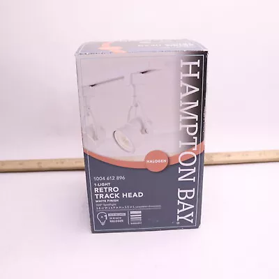 Hampton Bay Retro 1-Light Linear Track Lighting Head White 804789 • $8.49