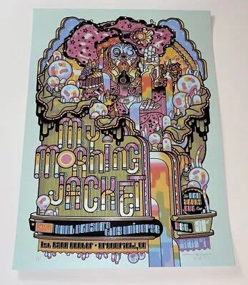 My Morning Jacket Poster Broomfield CO NYE 2017 Shimmer Paper AP Doodled *RARE* • $299.99