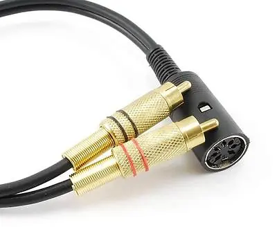 $22.95 • Buy 12-inch B&O Din-7 Female To 2-RCA Male Bang & Olufsen Audio Adapter Ship From US