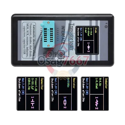 1.8  M328 TFT LCD Display Transistor Tester Diode Checker Capacitance Meter • $24.91