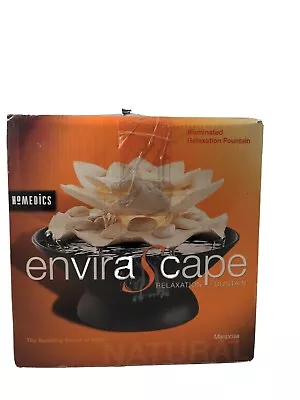 Homedics Envirascape Illuminated Relaxation Fountain Mariposa WFL-MARI - NEW • $25.49