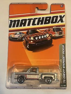 2010 #76 Matchbox  '75 Chevy Stepside Pickup C3 • $9.99