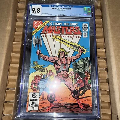 He-man ~ Masters Of The Universe #1 ~ Cgc 9.8 Wp ~ 1st He-man Skeltor ~ Dc 1982 • $299.95