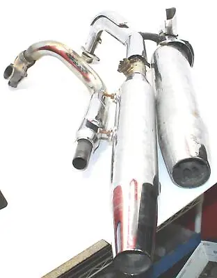 2008 Yamaha V Star 650 Xvs650 Custom Muffler Exhaust Silencer Pipe With Header • $89