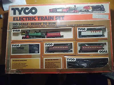 1970s Tyco HO Scale Electric Train Set 7319 Vintage In Original Boxes  • $89.95