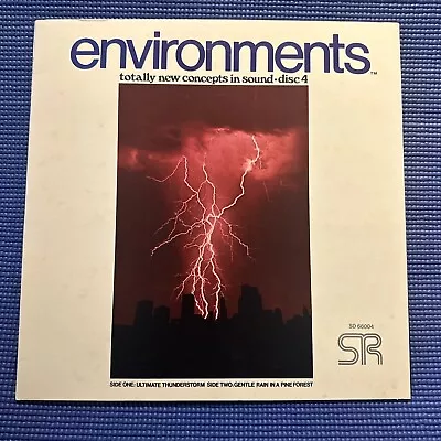 Environments: Totally New Concepts In Sound Disc 4 - Vinyl Record LP. SD66004 • $10
