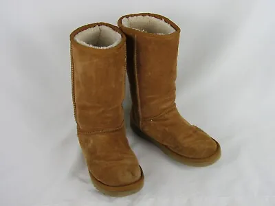 Ugg Classic Slip-on Boots-Size 6-11 Inches-F19010D-Brown-EUC • $50