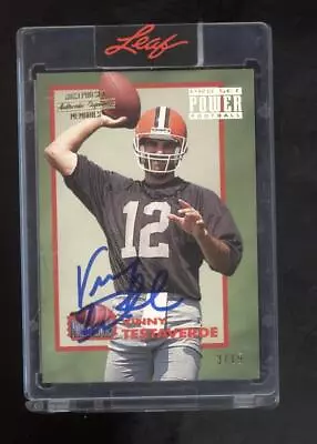 2023 Leaf Pro Set Metal - Buyback Auto - Autograph - Vinny Testaverde #3/19 • $1.99