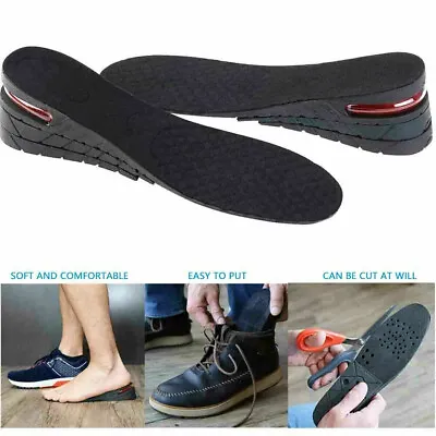 7CM Shoe Lift Height Increase Insole Foot Pad Insert Riser Footpad Unisex • $8.98