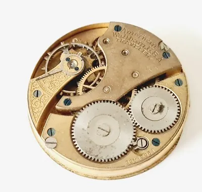 £30 • Buy Waltham  Traveler American Pocket Watch For Repair, Restoration 12631466