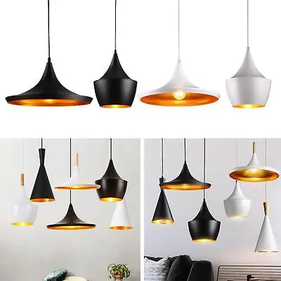 Modern Pendant Light Ceiling Lamp Adjustable For Cafe Bar Dining Room Home • £19.67