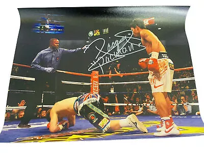 Manny Pac-Man Pacquiao Autographed Signed 11 X 14 Photo Picture Team Pacquiao • $100