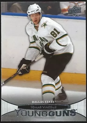 2011/12 Upper Deck Series 1 TOMAS VINCOUR  YOUNG GUNS  RC Rookie Card #213 • $2