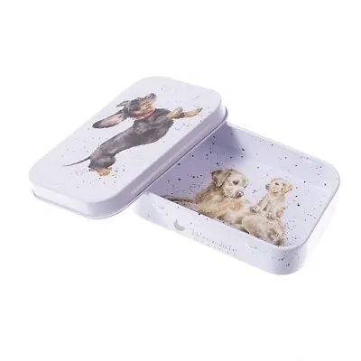 Wrendale That Friday Feeling Dogs Keepsake Gift Tin With Artwork By Hannah Dale • £4.99