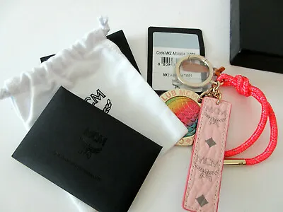 MCM Key Chain Charm Powder Pink Bag  W/ Dust Bag & Box • $109