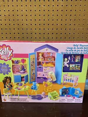 2002 Mattel Barbie Baby Sister Kelly Playroom Playset Sealed New In Box 88704  • $34.99