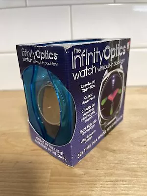 Infinity Optics Watch W/Built In Black Light 2005 Vintage Works NEEDS BATTERY • $95