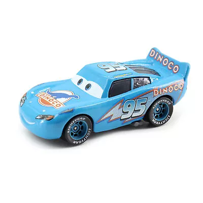 Disney Pixar Cars Original DiNOco Lightning McQueen Die-cast Model Toy Car Gift • £6.69