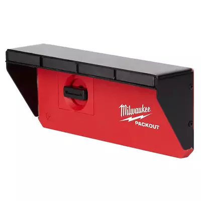 Milwaukee PACKOUT Magnetic Rack Tool Holder Most Secure Mounting Paired Plastic • $37.51