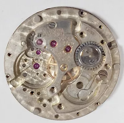 Vintage Rolex Oyster Men Wrist Watch Movement 26mm Parts #461-9-1 • $199.95