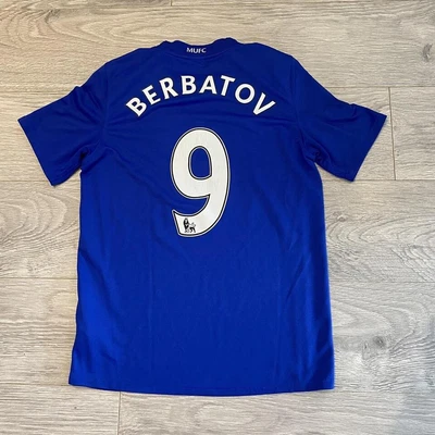 £45 • Buy Manchester United 2008/09 Away Shirt With Berbatov 9 On The Back 