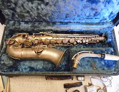 Vintage King New Voll-True Alto Saxophone H.N.White Co. With Hard Case • $275