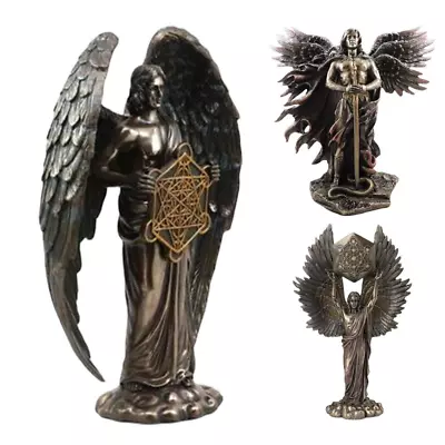 Faith Sculpture Archangel Crafts Metatron Resin Statue Angel Decorations Garden • $19.32