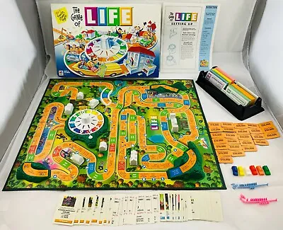 2002 Game Of Life Board Game By Milton Bradley Complete Great Cond FREE SHIP • $32.39