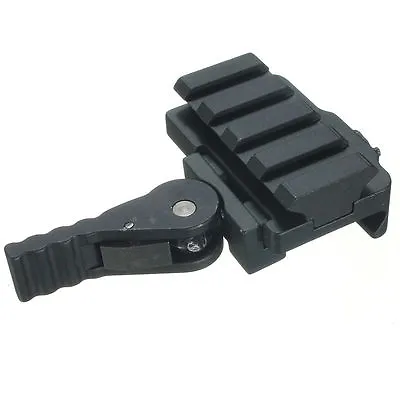 Tactical QD 4 Slots Riser Mount Adapter Fit 20mm Picatinny Rail For Scope Sights • $6.99