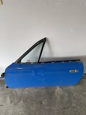 1990-1997 Mazda Miata Left Door Shell Frame Skin Bare Drivers Blue OEM • $179.99