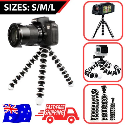 $7.99 • Buy Flexible Octopus Tripod Stand Gorilla Pod For Universal Phone GoPro DSLR Camera