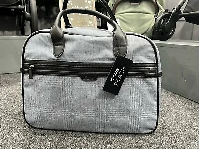 Brand New ICandy Peach Changing Bag - Light Grey Check (2019) • £40