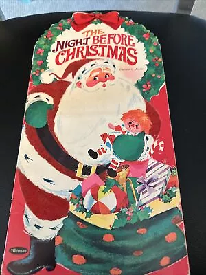 ‘Twas The Night Before Christmas 1968 Whitman Clement C Moore - Vintage Oversize • $13