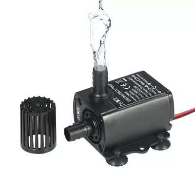 DC12V 5W Solar Powered Water Pump Garden Pool Pond Aquarium Fountain • £8.49