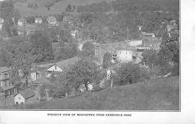 Meshoppen Pennsylvania Birds Eye View From Kennards Park Antique Pc Z12347 • $10