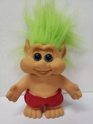 Vintage Troll ITB 1991 Green Hair Blue Eyes Pointy Ears Soccer Shorts • $9.99