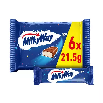 Milky Way Chocolate Bars 6 X 21.5G • £7.99