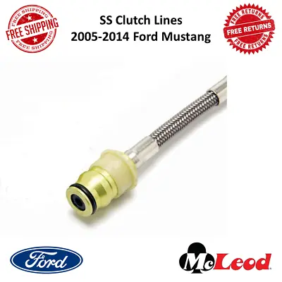 McLeod 139251 Hydraulic Clutch Line W/ Male Clip Fitting For 2005-2014 Mustang • $77.60