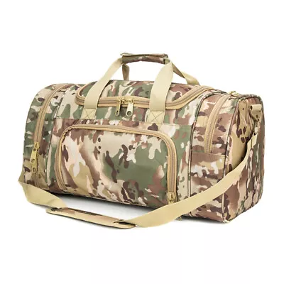 Waterproof Sport Gym Bag Military Tactical Duffle Bag Large Travel Work Out Bags • $47.99