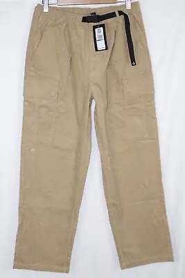 ​Converse Men's Corduroy Cargo Pants Nomad Khaki 1002587 • $55.24